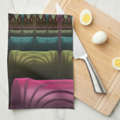 Spezielles Fantasy Patterns Abstraktes farbiges Fr Geschirrtuch (Viertel Falte)