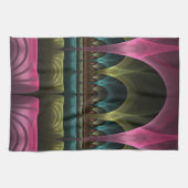 Spezielles Fantasy Patterns Abstraktes farbiges Fr Geschirrtuch (Horizontal)