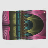 Spezielles Fantasy Patterns Abstraktes farbiges Fr Golfhandtuch (Horizontal)