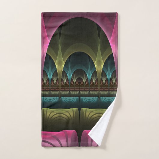 Spezielles Fantasy Patterns Abstraktes farbiges Fr Handtuch (Handtuch)