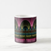 Spezielles Fantasy Patterns Abstraktes farbiges Fr Kaffeetasse (Mittel)