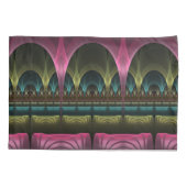 Spezielles Fantasy Patterns Abstraktes farbiges Fr Kissenbezug (Rückseite)