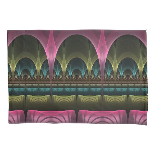 Spezielles Fantasy Patterns Abstraktes farbiges Fr Kissenbezug (Vorderseite)