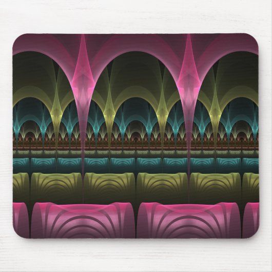 Spezielles Fantasy Patterns Abstraktes farbiges Fr Mousepad (Vorne)