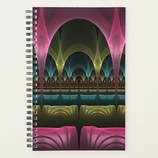 Spezielles Fantasy Patterns Abstraktes farbiges Fr Planer (Vorderseite)