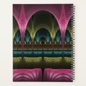 Spezielles Fantasy Patterns Abstraktes farbiges Fr Planer (Rückseite)