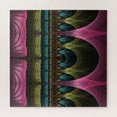 Spezielles Fantasy Patterns Abstraktes farbiges Fr Puzzle (Horizontal)