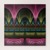 Spezielles Fantasy Patterns Abstraktes farbiges Fr Puzzle (Vertikal)