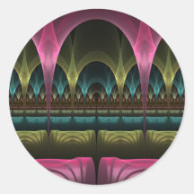 Spezielles Fantasy Patterns Abstraktes farbiges Fr