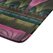 Spezielles Fantasy Patterns Abstraktes farbiges Fr Schneidebrett (Ecke)