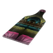 Spezielles Fantasy Patterns Abstraktes farbiges Fr Schneidebrett (Ecke)