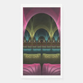 Spezielles Fantasy Patterns Abstraktes farbiges Fr Serviette (Vorderseite)