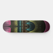 Spezielles Fantasy Patterns Abstraktes farbiges Fr Skateboard (Horizontal)