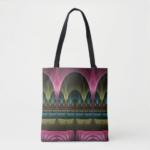 Spezielles Fantasy Patterns Abstraktes farbiges Fr Tasche