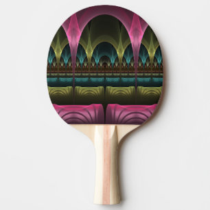 Spezielles Fantasy Patterns Abstraktes farbiges Fr Tischtennis Schläger