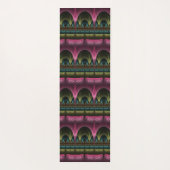 Spezielles Fantasy Patterns Abstraktes farbiges Fr Yogamatte (Rückseite)
