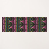 Spezielles Fantasy Patterns Abstraktes farbiges Fr Yogamatte (Vorderseite (Horizontal))