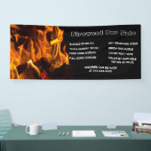 Spezielles Firewood für den Verkauf personalisiere Banner (Messe)