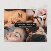 Spezielles Foto für Lash und Brow Postkarte (Vorderseite)