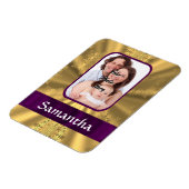 Spezielles Foto für Schneeflocken Magnet (Linke Seite)