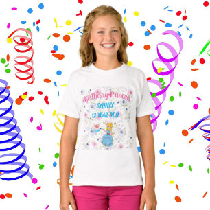 Spezielles Geburtstags-Prinzessinnen-Mädchen-T-Shi T-Shirt