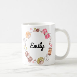 Spezielles Geschenk für Knitter, Knitter und Croch Kaffeetasse
