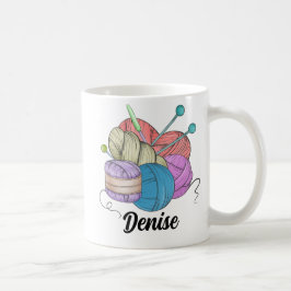 Spezielles Geschenk für Knitter, Knitter und Croch Kaffeetasse