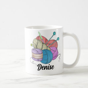 Spezielles Geschenk für Knitter, Knitter und Croch Kaffeetasse