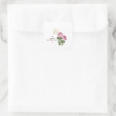 SPEZIELLES GESCHENK ZUM MUTTERTAG QUADRATISCHER AUFKLEBER (Tasche)