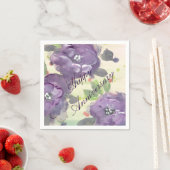 Spezielles Jubiläumsbuch Napkins Serviette (Beispiel)