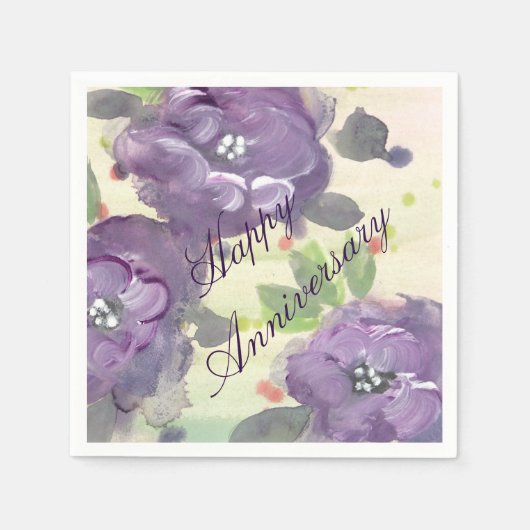 Spezielles Jubiläumsbuch Napkins Serviette (Vorderseite)