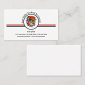 Spezielles Logo für das Seafood Shellfish Craig Re Visitenkarte (Vorne/Hinten)