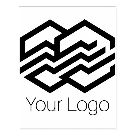 Spezielles Logo für große Briefmarke aus Kautschuk Gummistempel (Prägung)