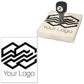 Spezielles Logo für große Briefmarke aus Kautschuk Gummistempel (Stempel)