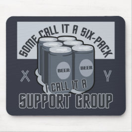 Spezielles Mousepad für Bier Six Pack
