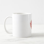 Spezielles Muttertagsgeschenk Phantastische Blume  Kaffeetasse (Links)