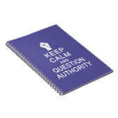 Spezielles Notebook der behalt-Calm & Question Aut Notizblock (Rechte Seite)