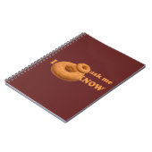 Spezielles Notebook für Donut Spaß Notizblock (Linke Seite)