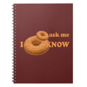 Spezielles Notebook für Donut Spaß Notizblock
