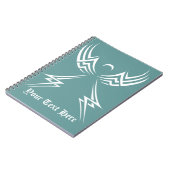 Spezielles Notebook für Tribal Angel Notizblock (Linke Seite)