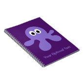 Spezielles Notebook mit Funny Octopus Notizblock (Rechte Seite)