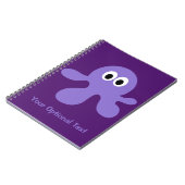 Spezielles Notebook mit Funny Octopus Notizblock (Linke Seite)