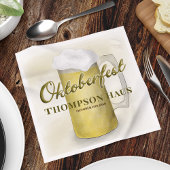 Spezielles Oktoberfest für Wasserfarbe Serviette