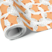 Spezielles Orange Cat Design Wrapping Paper | Pers Geschenkpapier (Rolleneckpunkt)