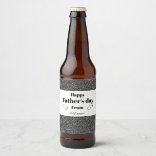 Spezielles personalis Vatertag-Bierflasche Bierflaschenetikett