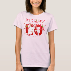 Spezielles Santa Frohe Weihnachten T-Shirt