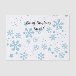 Spezielles Schneeflottpapier Seidenpapier