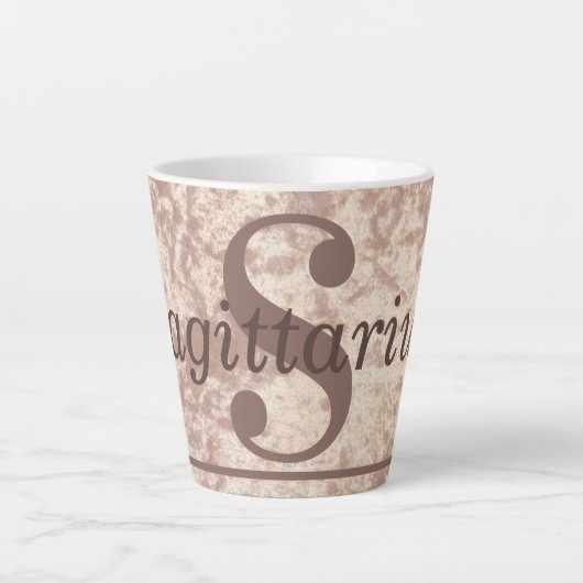 Spezielles stilvolles Sagittaris Sternzeichen Tass Milchtasse (Vorderseite)