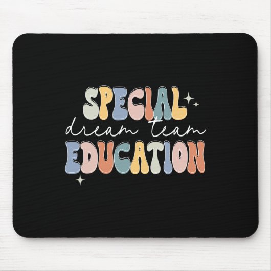 Spezielles Team Traumteam Bildung Autismus Sped Te Mousepad (Vorne)