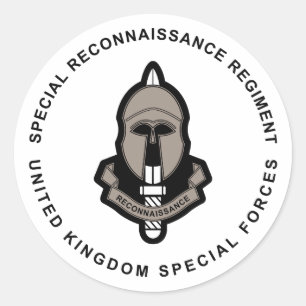 Spezielles Untersuchungs-Regiment Runder Aufkleber